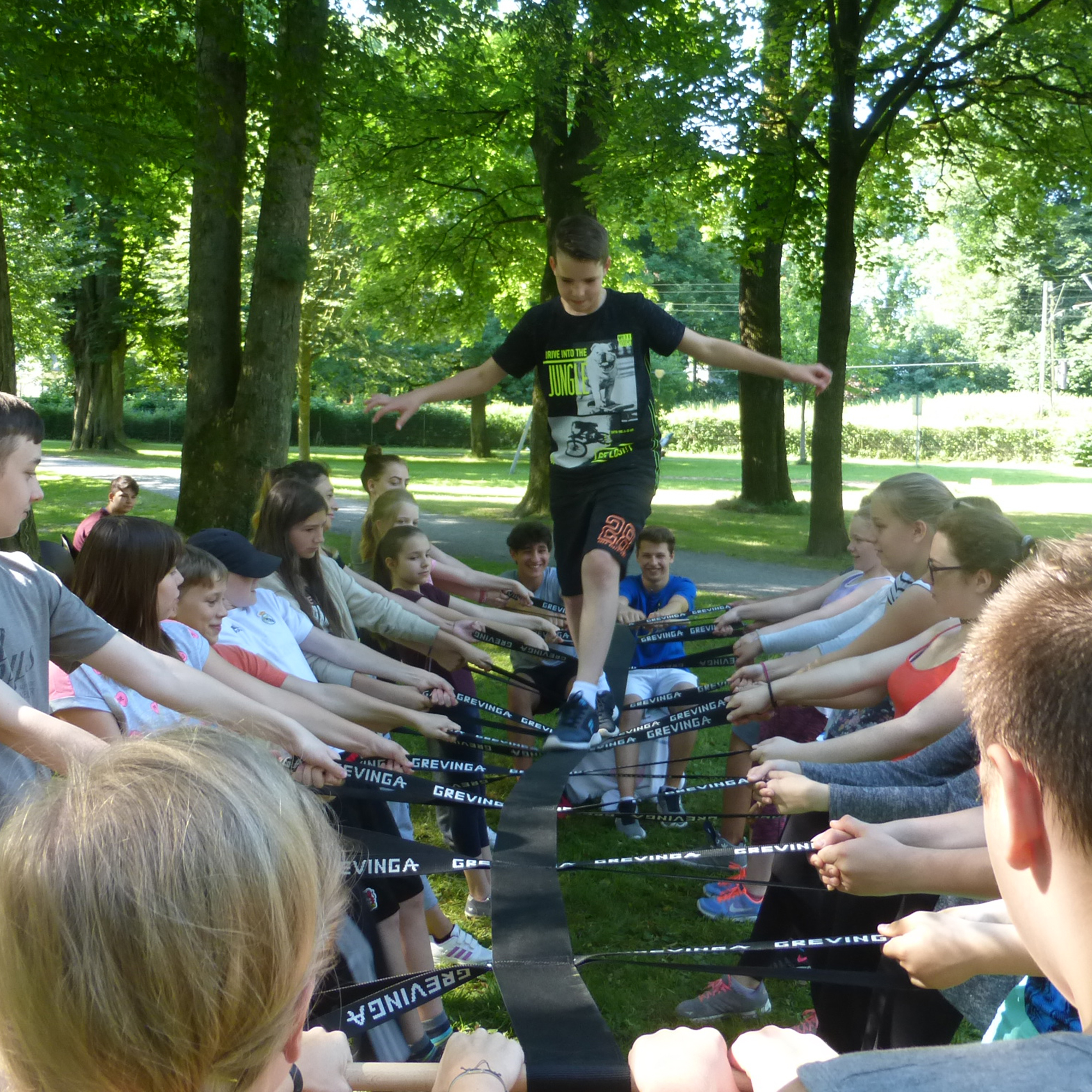 Grevinga® Team-Slackline - Bild 2 - Vergrößern