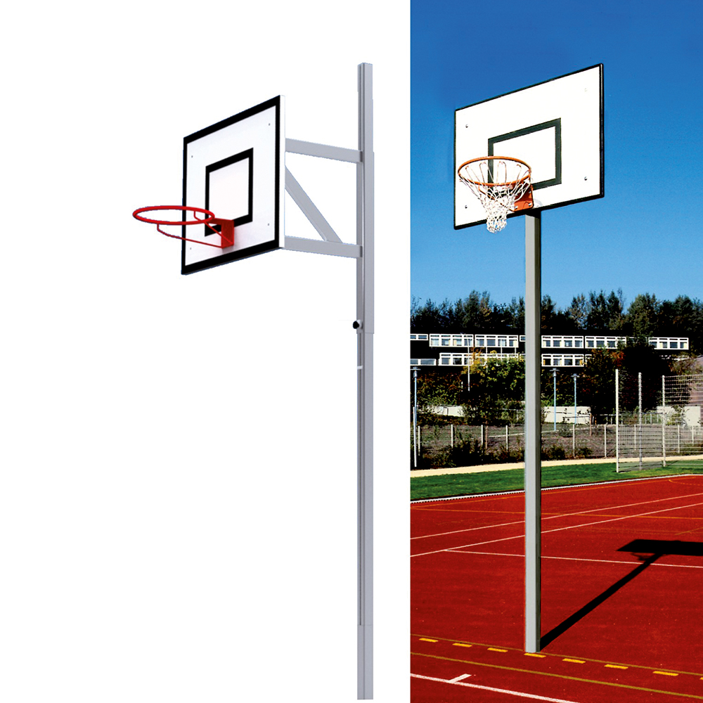 Basketball-Einmast Übungsanlage / Streetball-Anlage