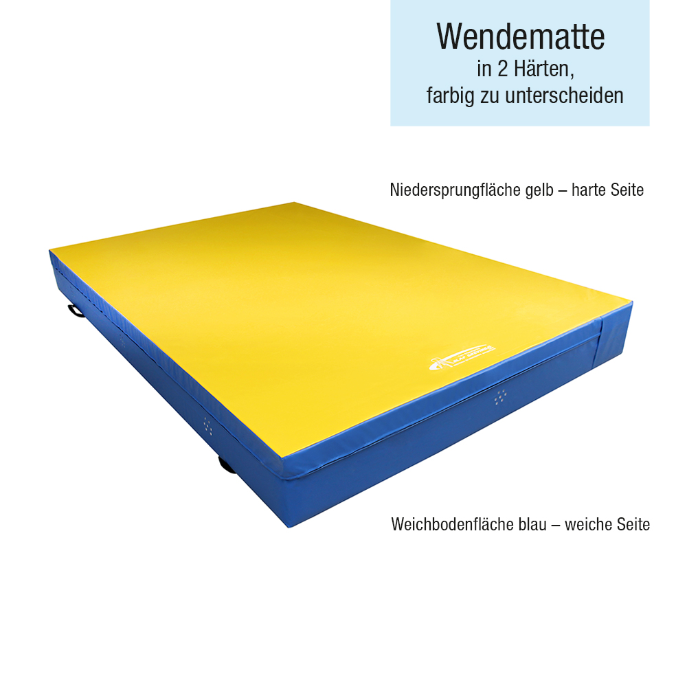 Super-Weichboden-Niedersprungmatte 4 Laschen Detail_138050