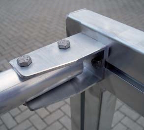 Minitore, vollverschweißt, Klappbar - Bild 2 - Vergrößern