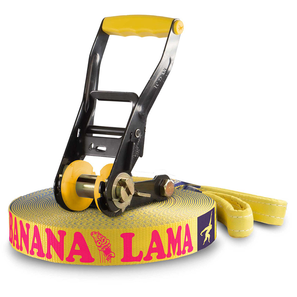 Gibbon® Slackline "BananaLama" Treewear Set