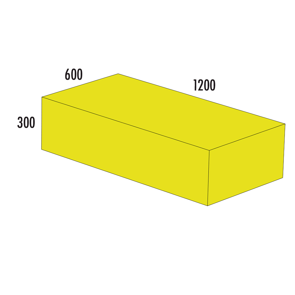 Quader MAXI  1200 x 600 x 300 mm Gr. M
