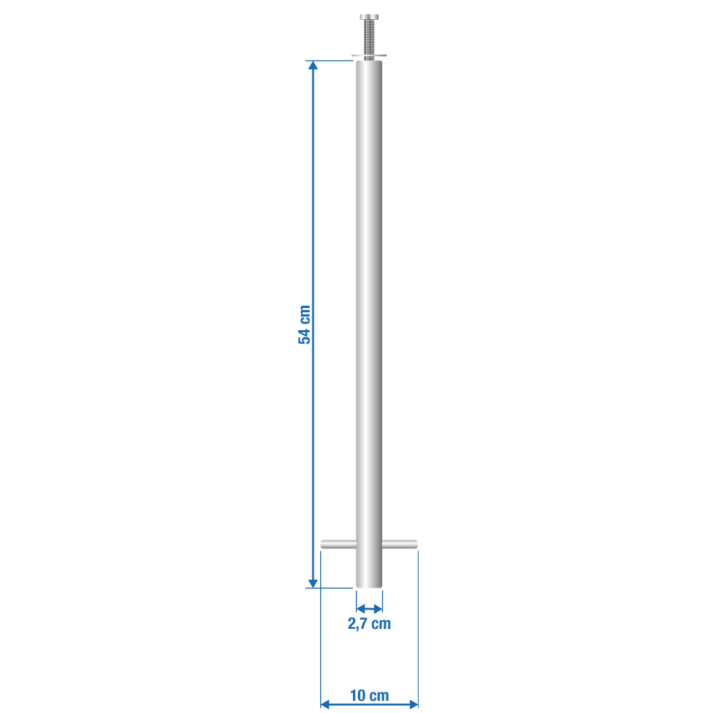 Bodenverankerung zum Einbetonieren - Bild 2 - Vergrößern