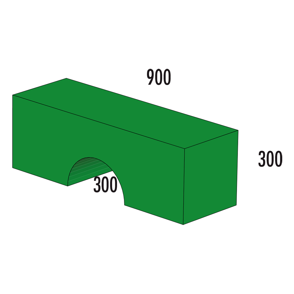 Brücke MAXI  900 x 300 x 300 mm Gr. L