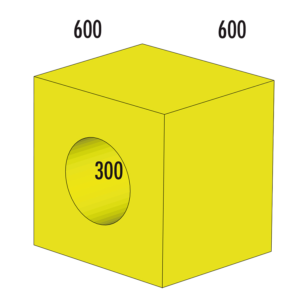 Quader-Ring MAXI L - 1-teilig