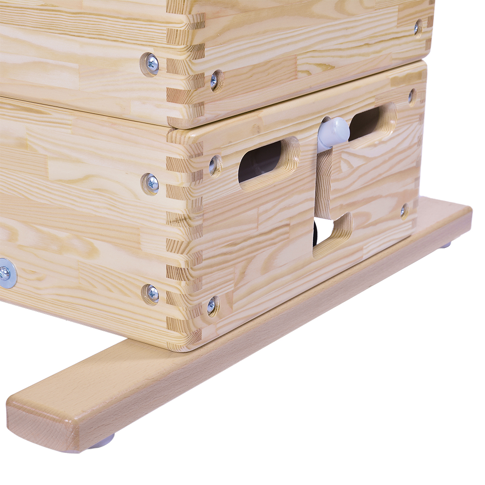 Sprungkasten groß aus Kiefernholz - versch. Ausführungen - Bild 5 - Vergrößern