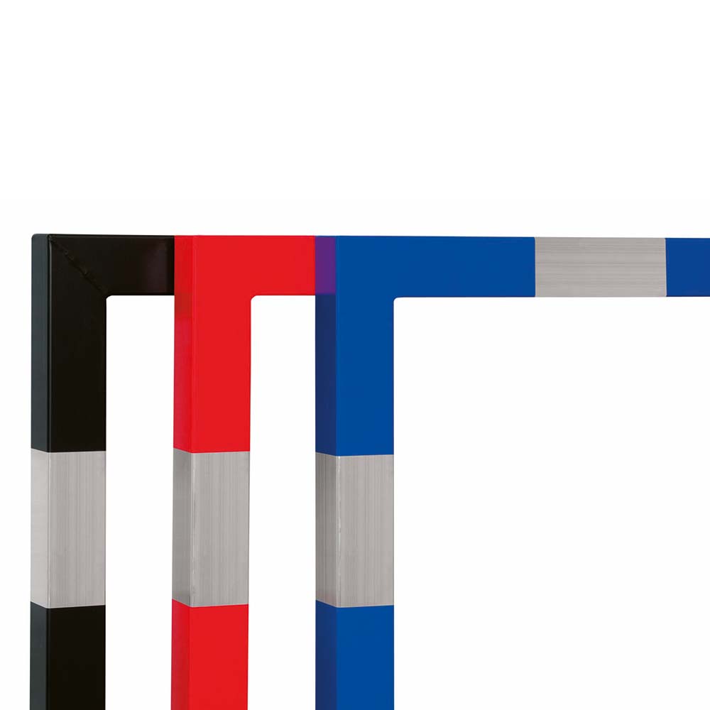 Handballtor Robust mit anklappbaren Torbügeln und Verbindungsstange - Bild 4 - Vergrößern