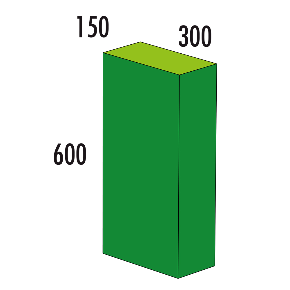 Quader MAXI 150 x 300 Gr. S