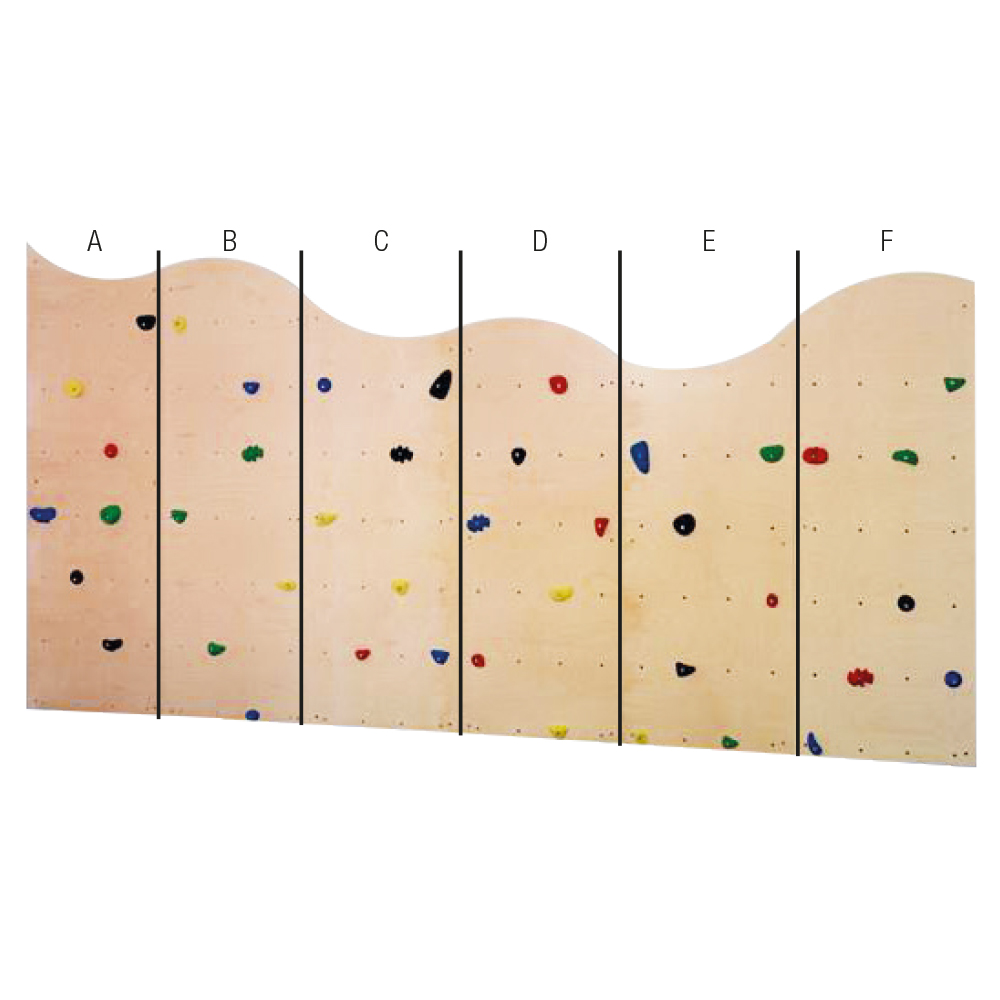 Kletterwand „Climbing for kids" Teil D - Bild 2 - Vergrößern