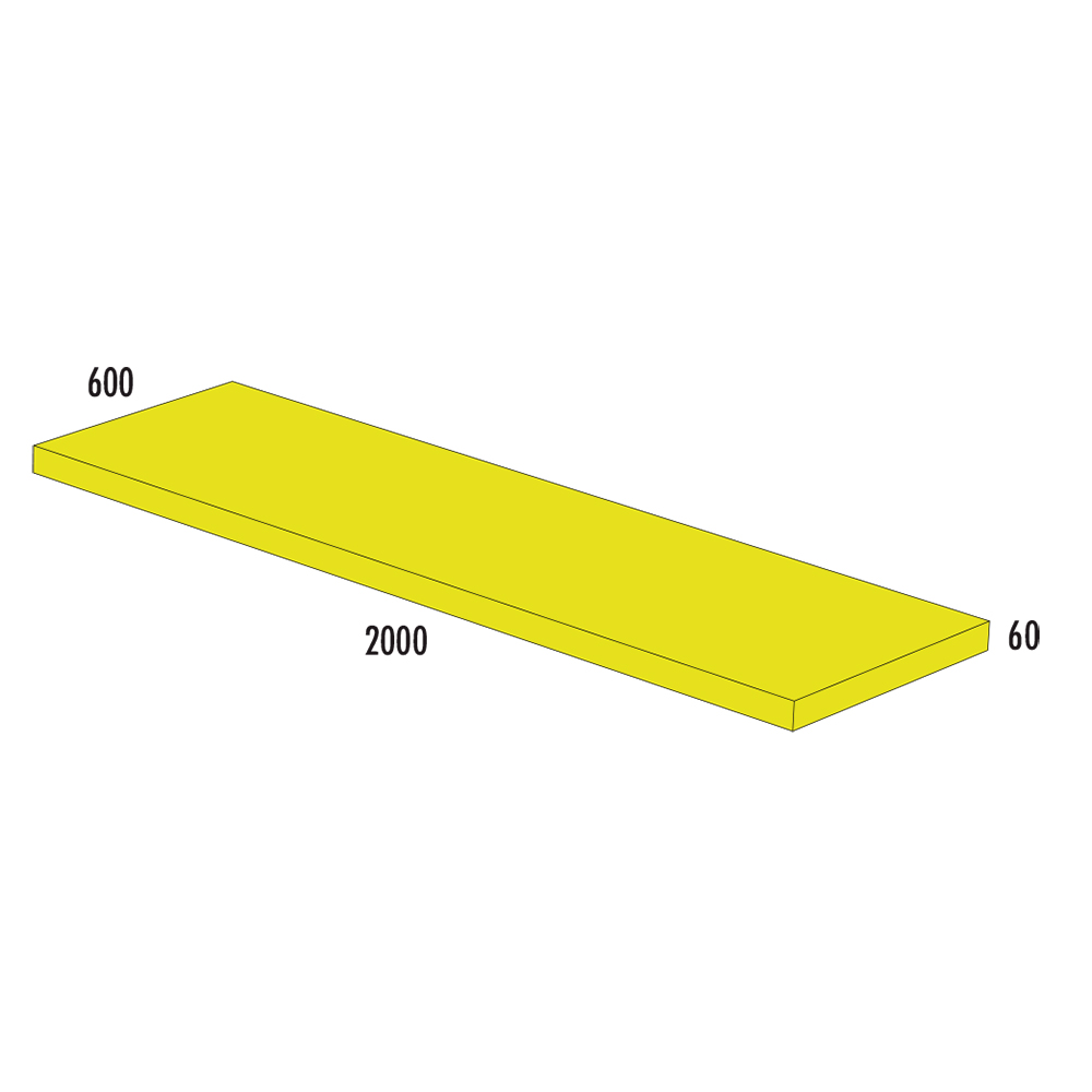 Spielmodul-Matte MAXI 2000 x 600 x 60 mm