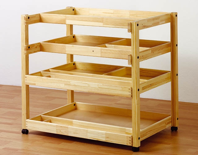 Gerätewagen groß - 4 Böden