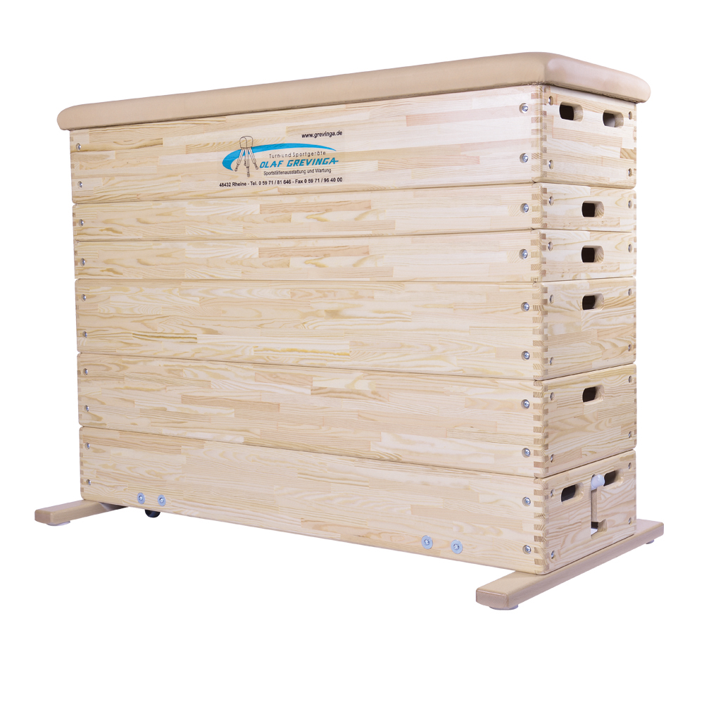 Sprungkasten groß aus Kiefernholz - versch. Ausführungen