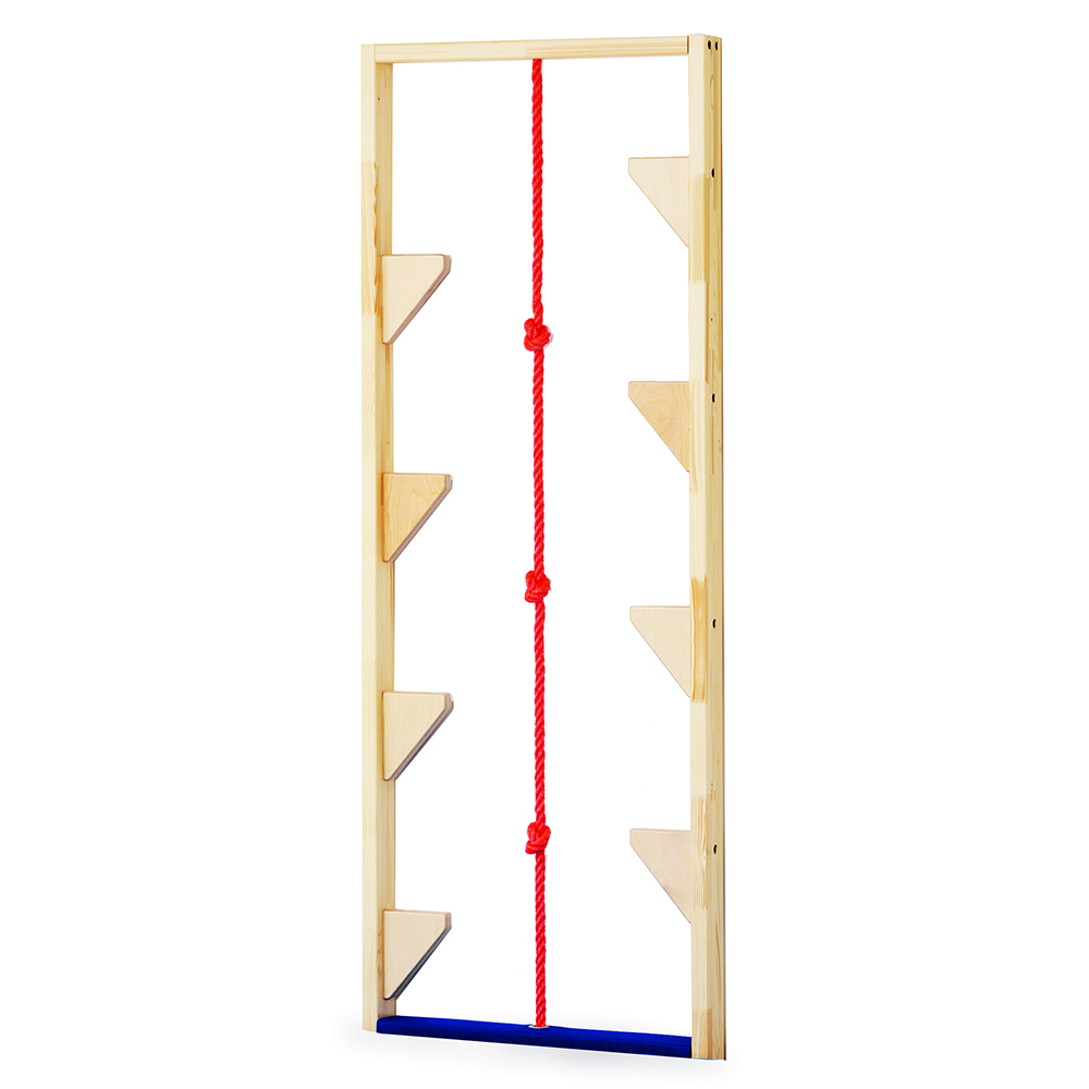 TuWa – Stelzenwand mit Klettertau 215 x 80 cm