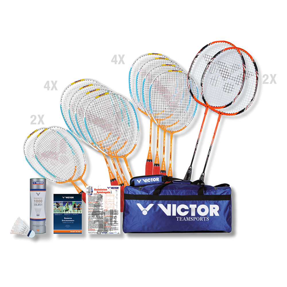 VICTOR Badminton Schulsport-Paket Konzept-Set