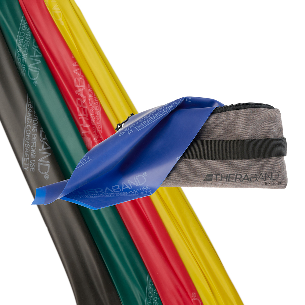 THERABAND 2,5 m Rolle mit Reißverschlusstasche