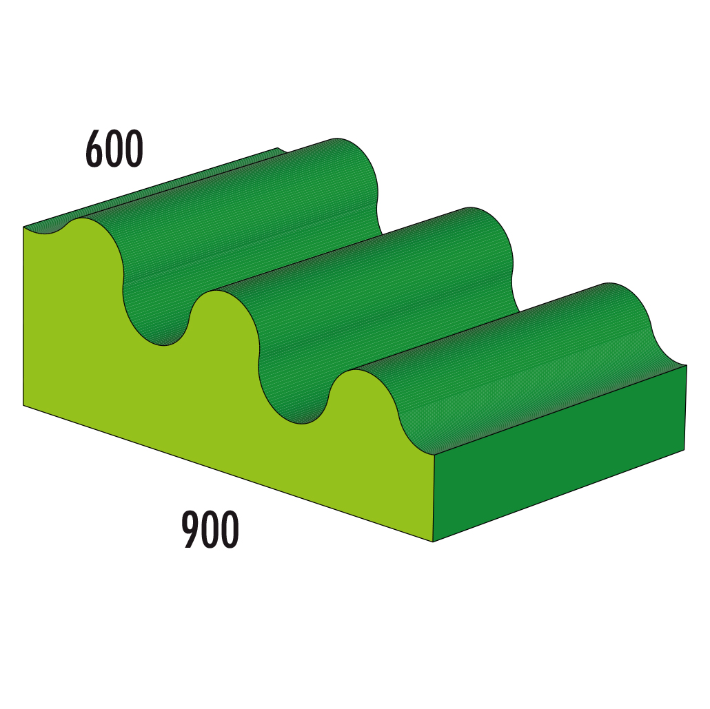 Positivwelle MAXI - grün