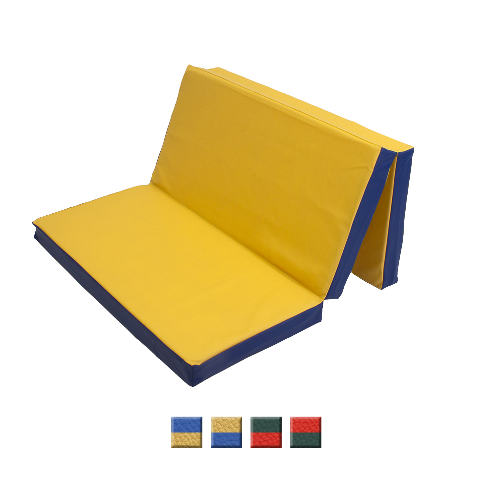 Klappbare Spiel- & Turnmatte  (RG18) 3-teilig 150x100x8 cm    