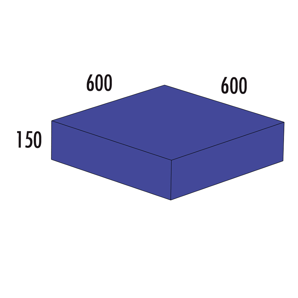 Quader MAXI  600 x 600 x 150 mm Gr. XL