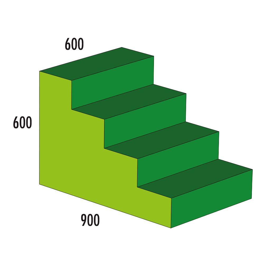 Treppe MAXI 4-stufig