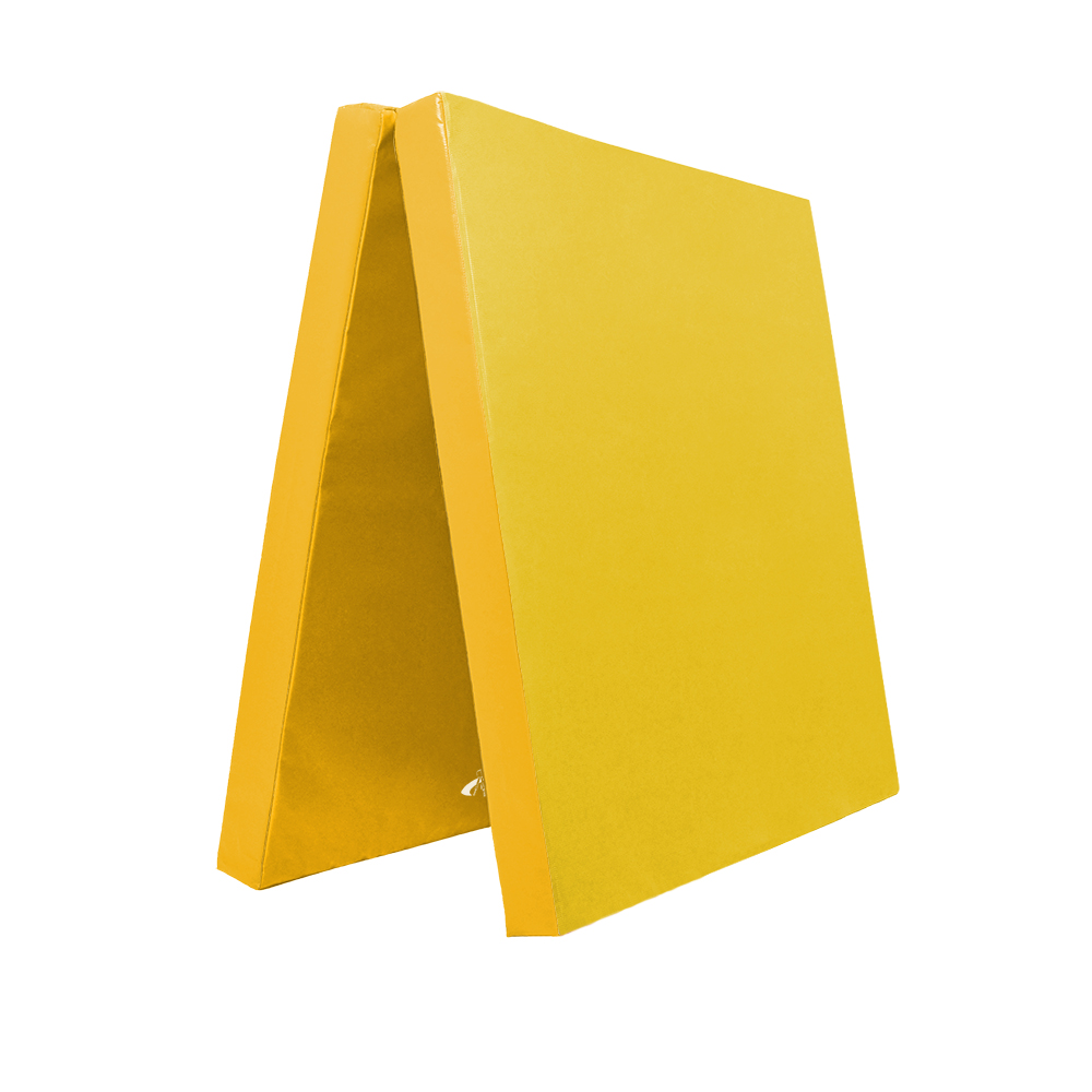 klappbare Turn- und Spielmatte RG35 100x200 cm_gelb