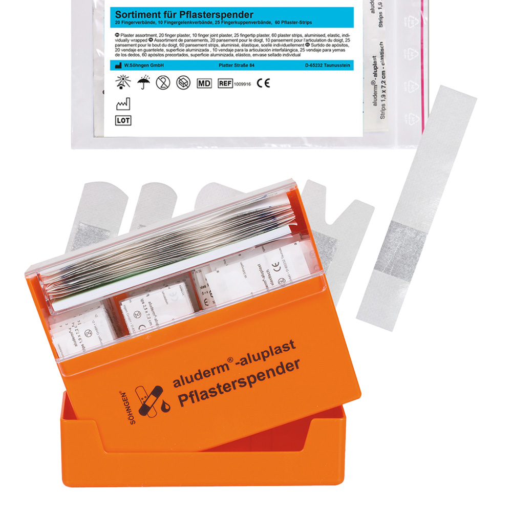 Pflaster aluderm-aluplast fr Erwachsene-Nachfuellset