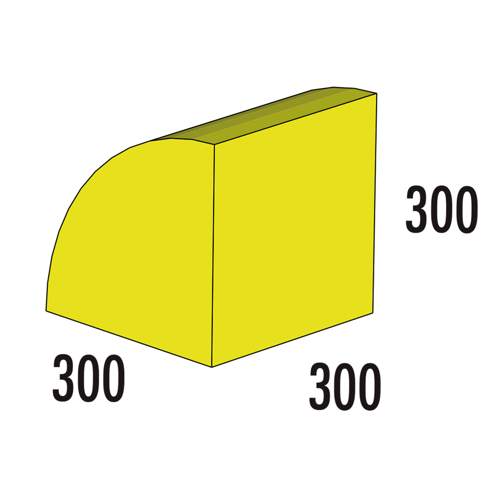 Viertelzylinder MAXI S-Copy