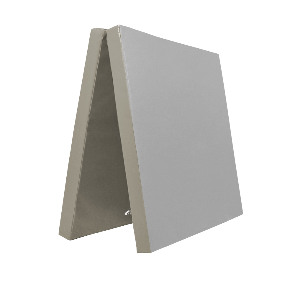 klappbare Turn- und Spielmatte RG35 100x200 cm_grau