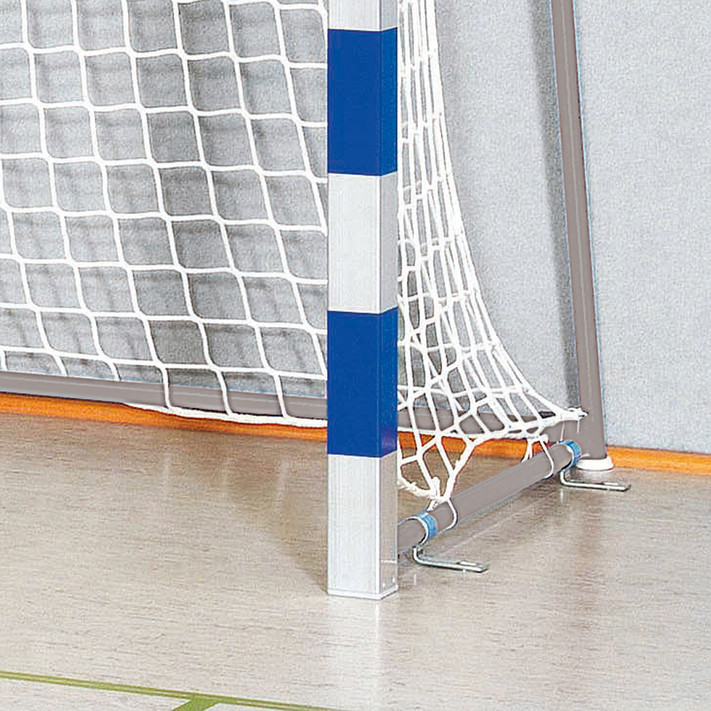 Handballtor Robust mit anklappbaren Torbügeln und Verbindungsstange - Bild 3 - Vergrößern