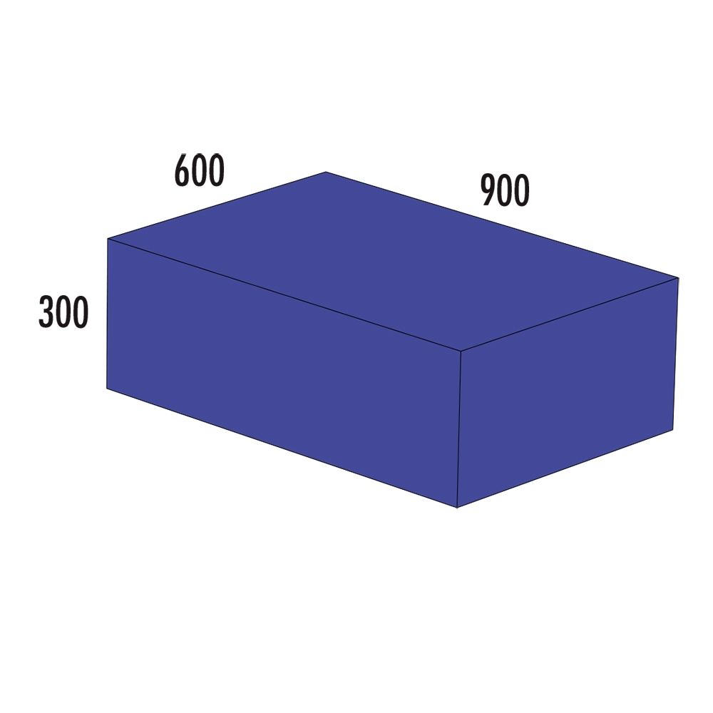 Quader MAXI  900 x 600 x 300 mm Gr. S