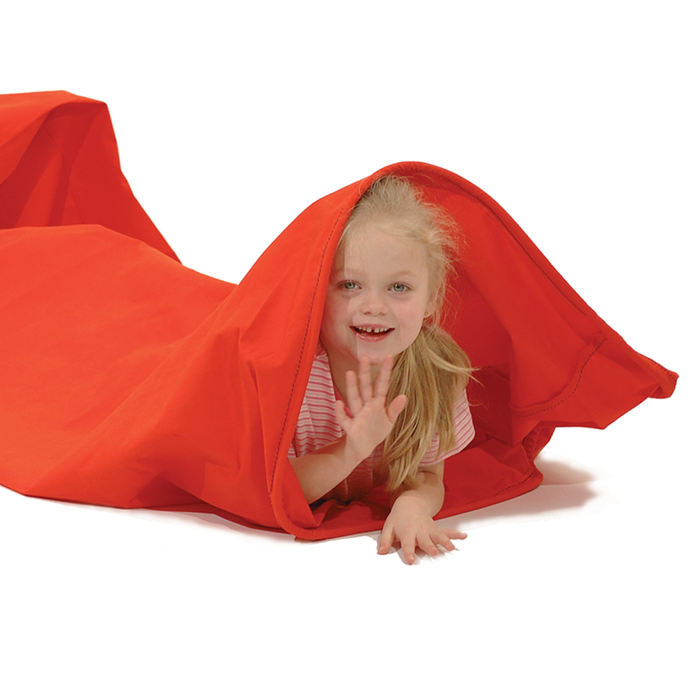 Kriechtunnel aus Segeltuch