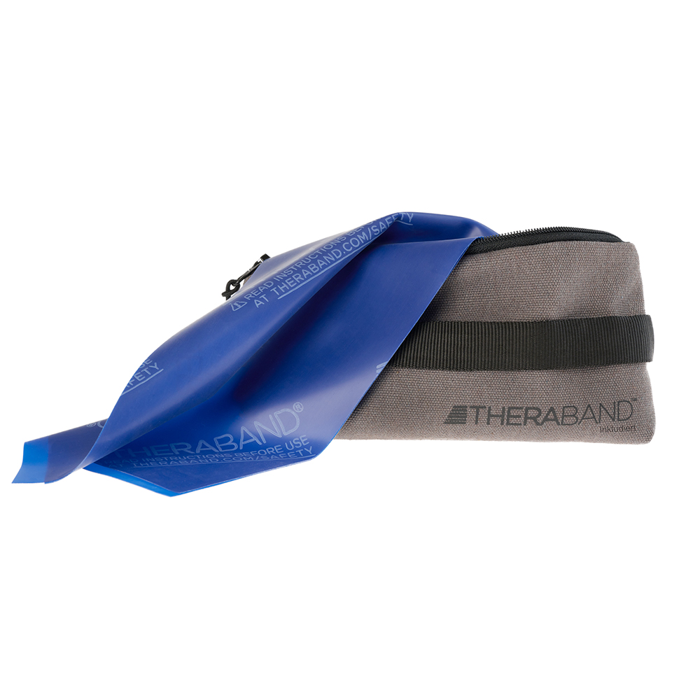 THERABAND 2,5 m Rolle mit Reißverschlusstasche - Bild 1 - Vergrößern