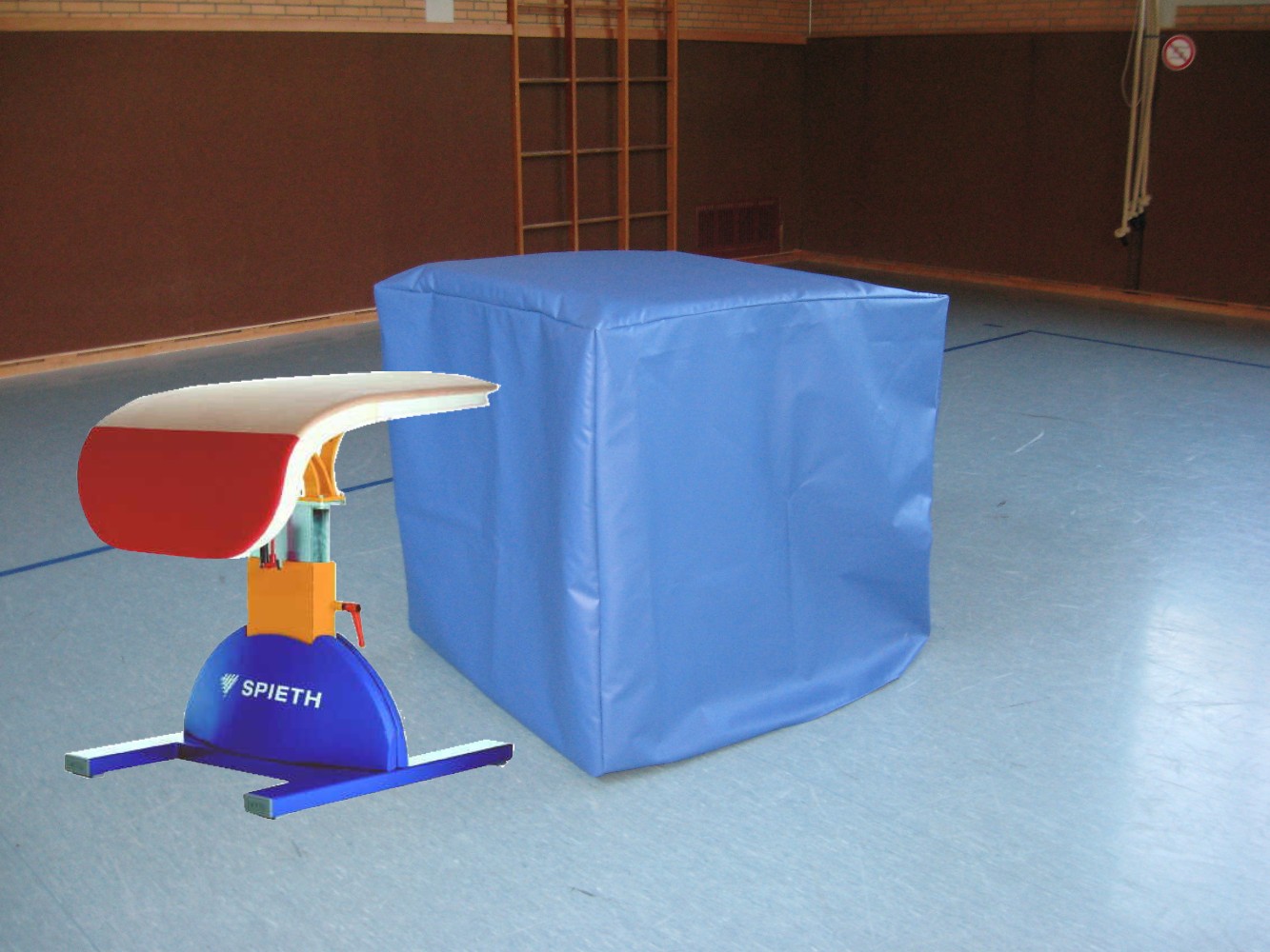 PVC Schutzhaube für Sprungtische