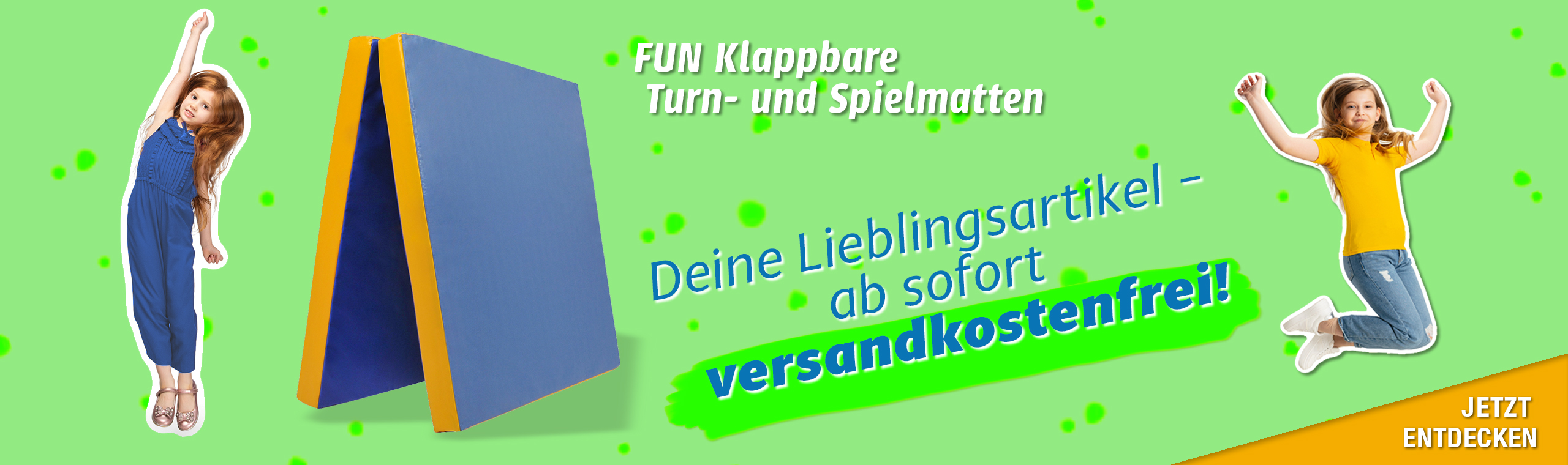 Klappbare Spielmatte versandkostenfrei