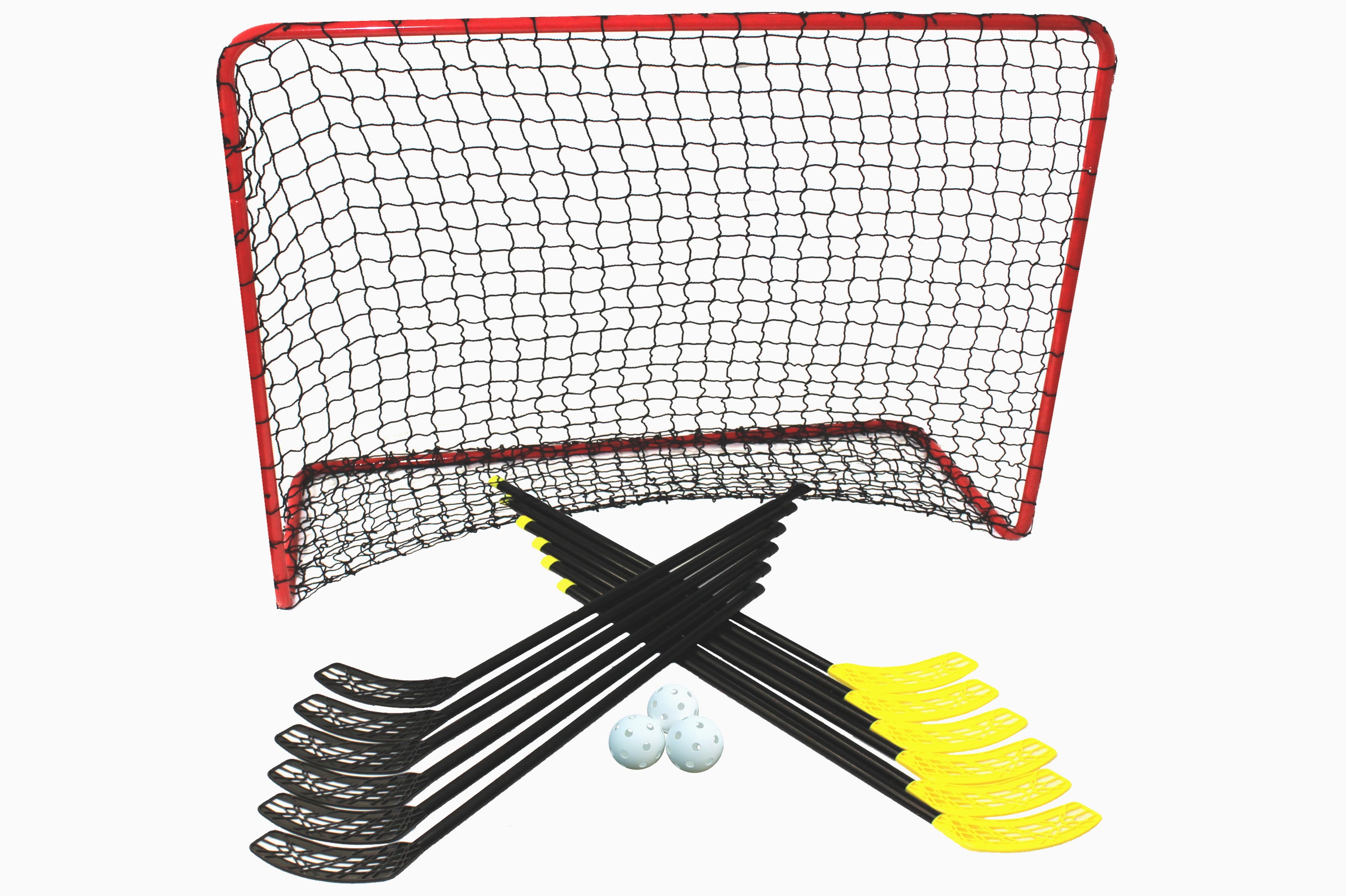 Floorball Set ABS inkl. 2 Tore - Bild 2 - Vergrößern