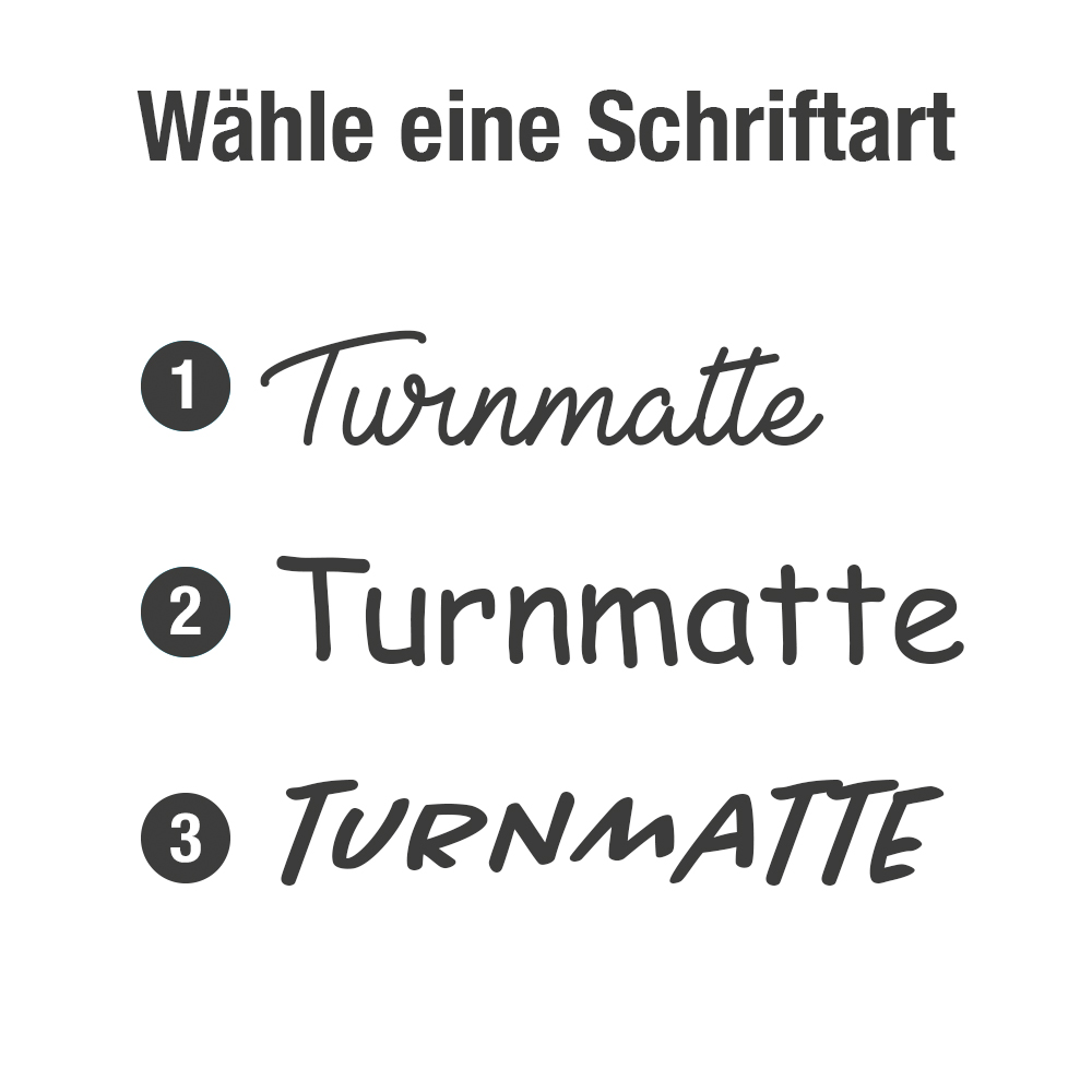 Individualisierung-Schriftarten