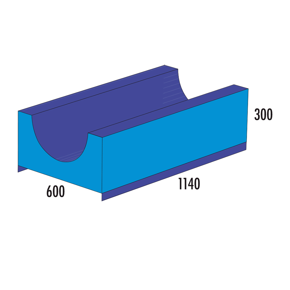 Rutsche für Großkeil MAXI