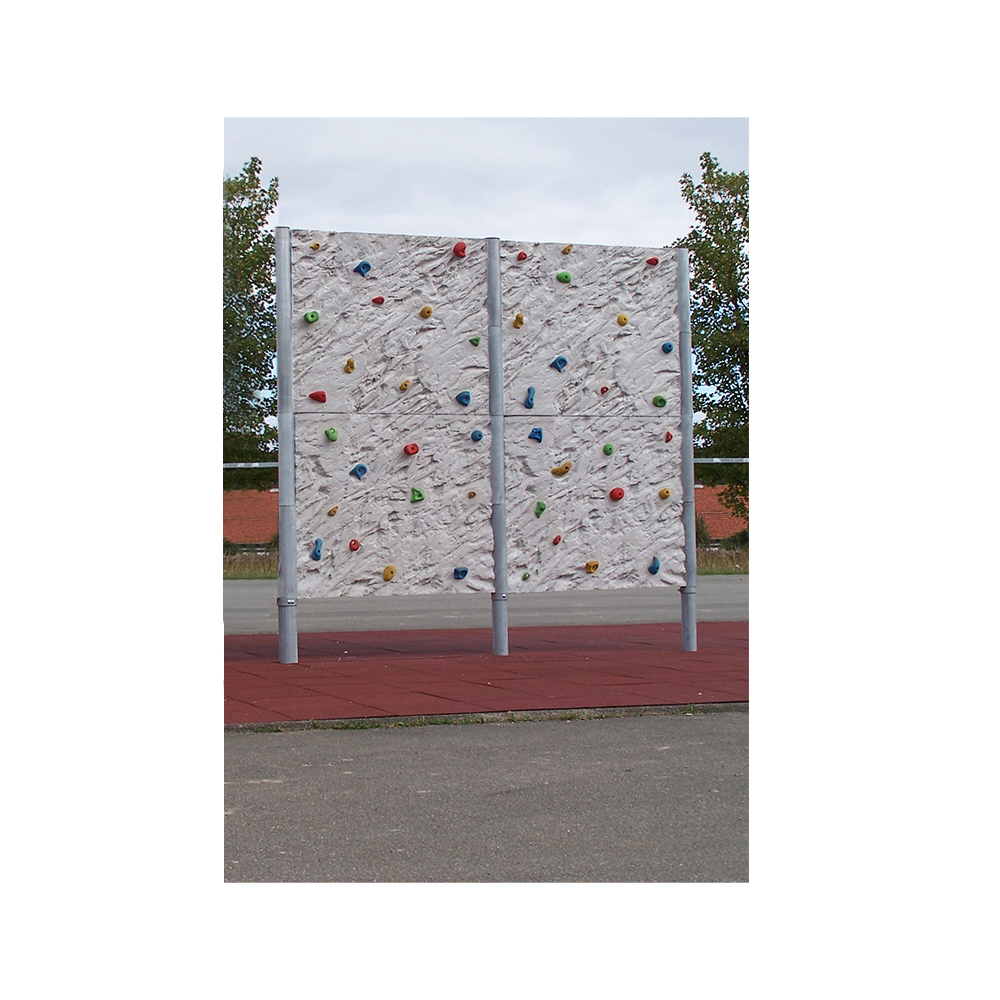 Freistehende Kletterwand Felsstruktur