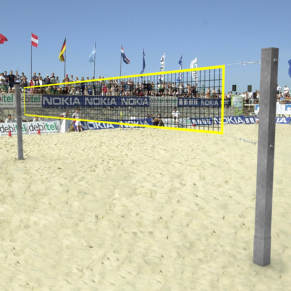 Volleyball-Netzpfosten "AntiVandal" - Bild 2 - Vergrößern