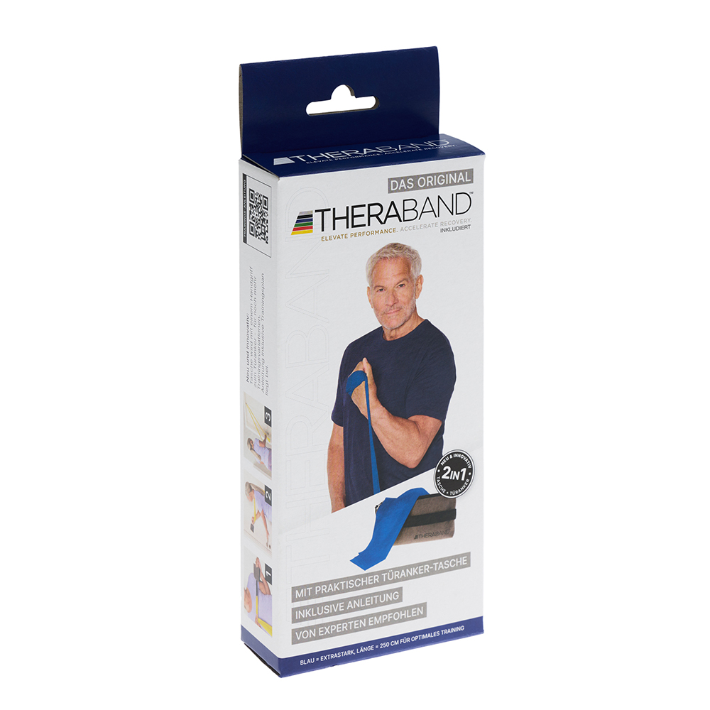 THERABAND 2,5 m Rolle mit Reißverschlusstasche - Bild 2 - Vergrößern