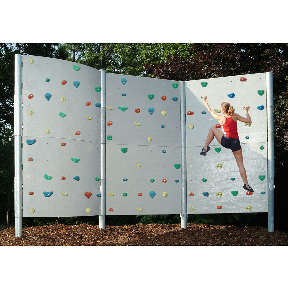 Freistehende Boulderwand Schieferstruktur - Bild 1 - Vergrößern