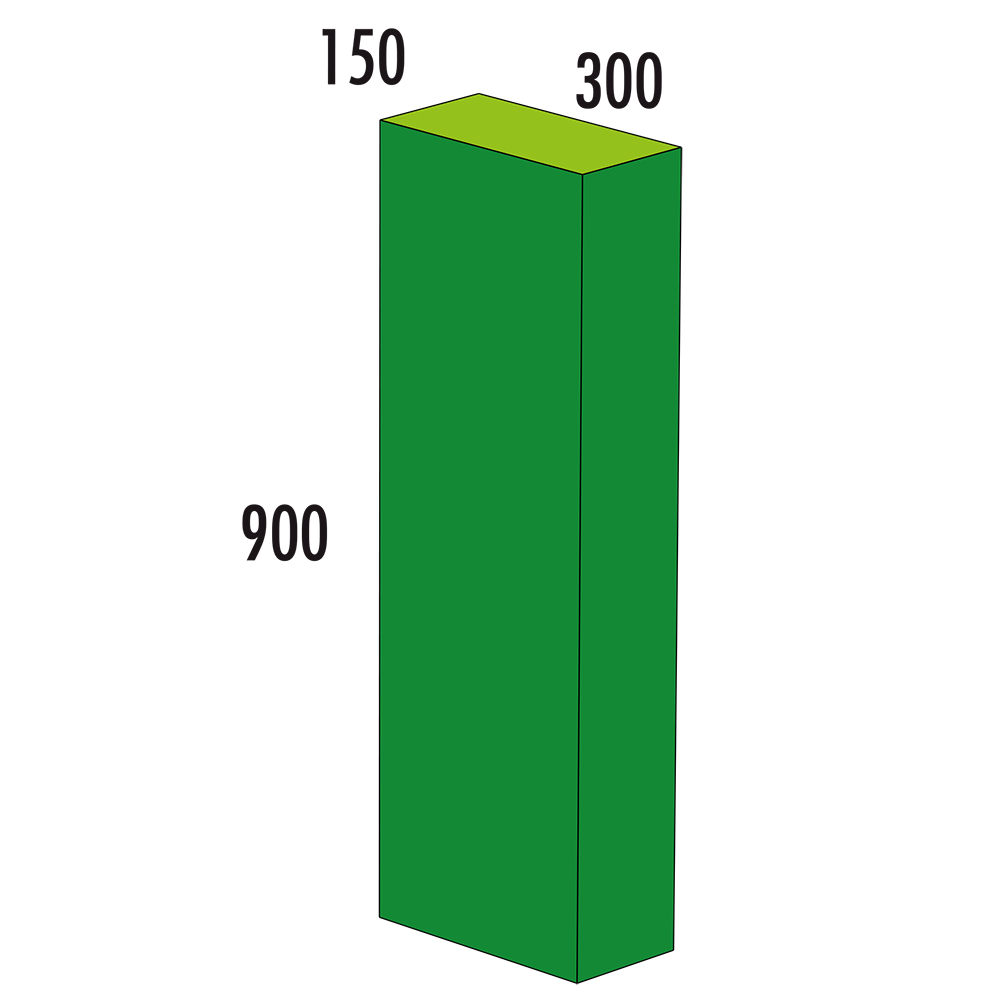 Quader MAXI 900 x 300 x 150 mm Gr. M