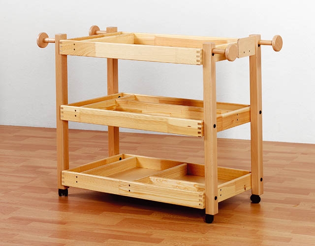 Gerätewagen groß - 3 Böden