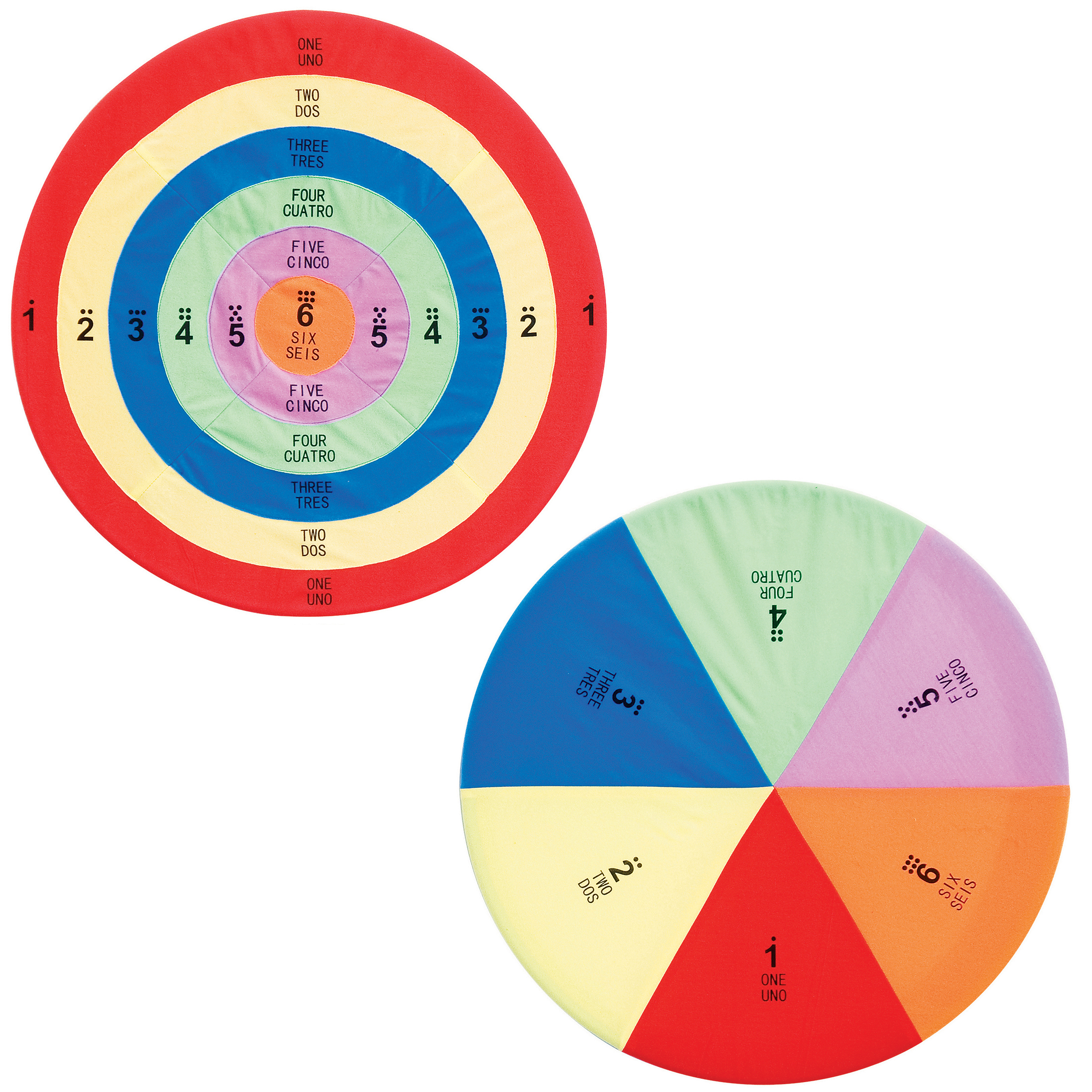 Wurfspiel-Set für Gymnastikreifen