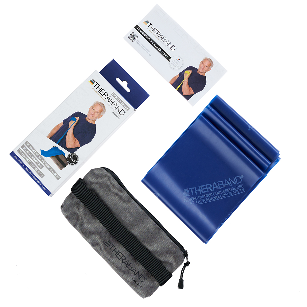 THERABAND 2,5 m Rolle mit Reißverschlusstasche - Bild 3 - Vergrößern
