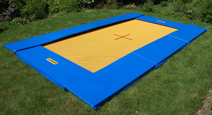 Bodentrampolin Master "Freestyle" Outdoor - Bild 2 - Vergrößern