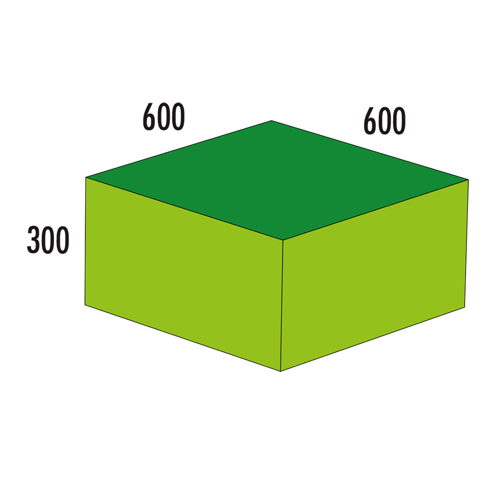 Quader MAXI  600 x 600 x 300 mm Gr. XS