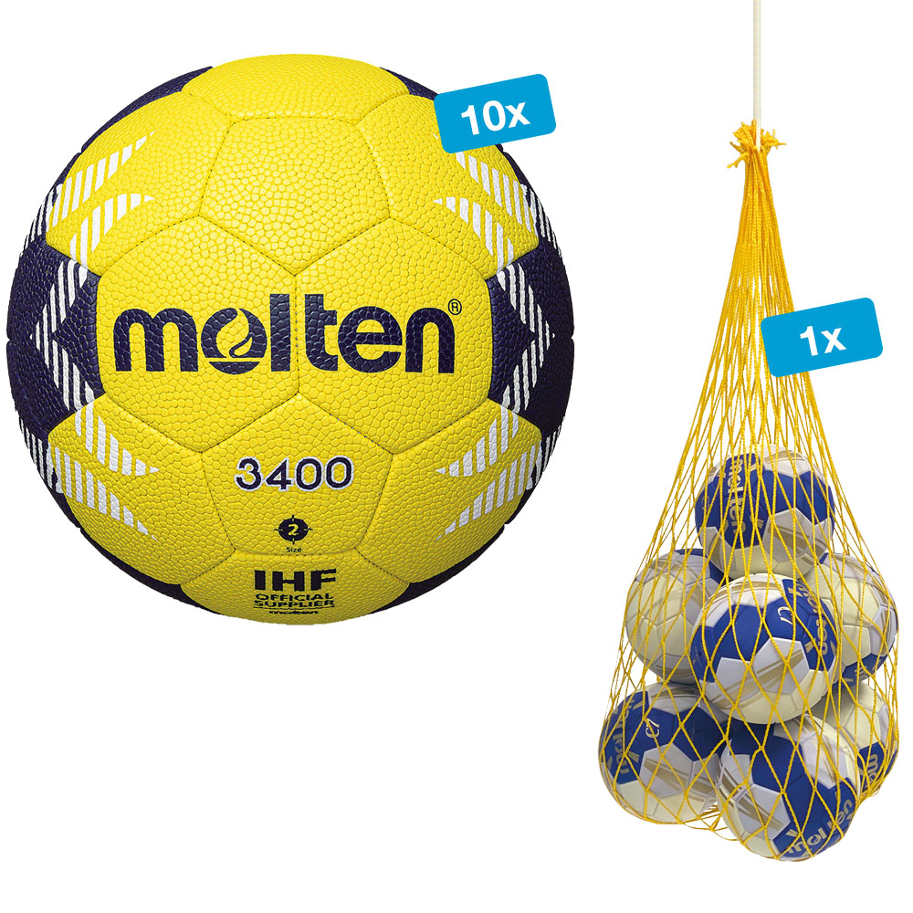 Molten Trainingshandball HA3400-YN Sparpaket