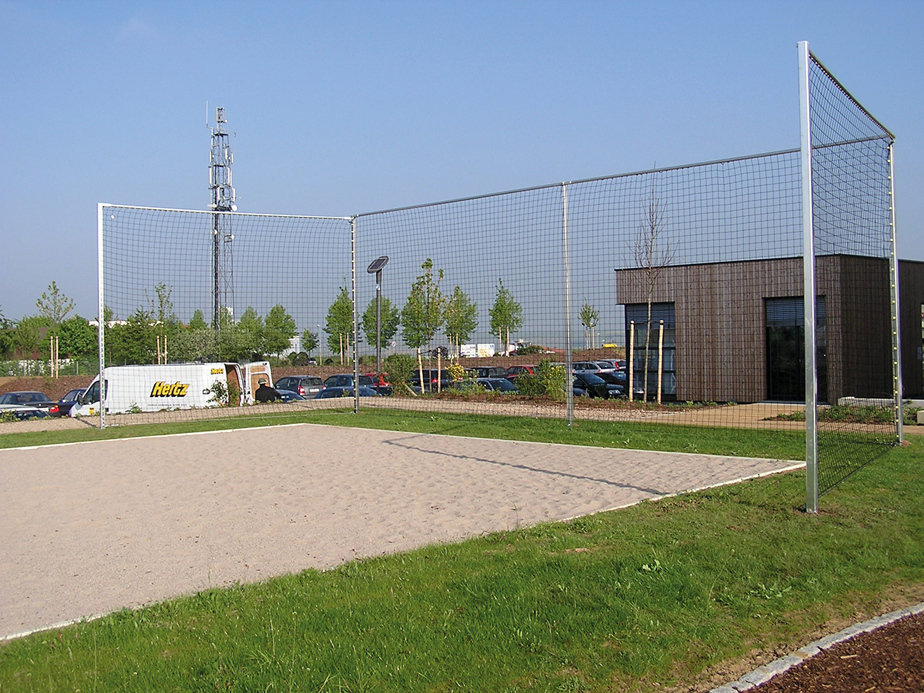 Eckpfosten für Ballfangzaun