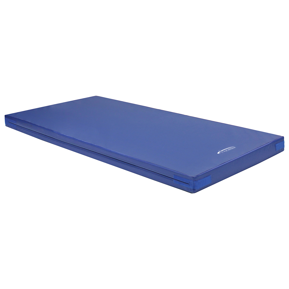 Fallschutzmatte Safety Duo 200x100 cm Klett- und Flauschecken_blau