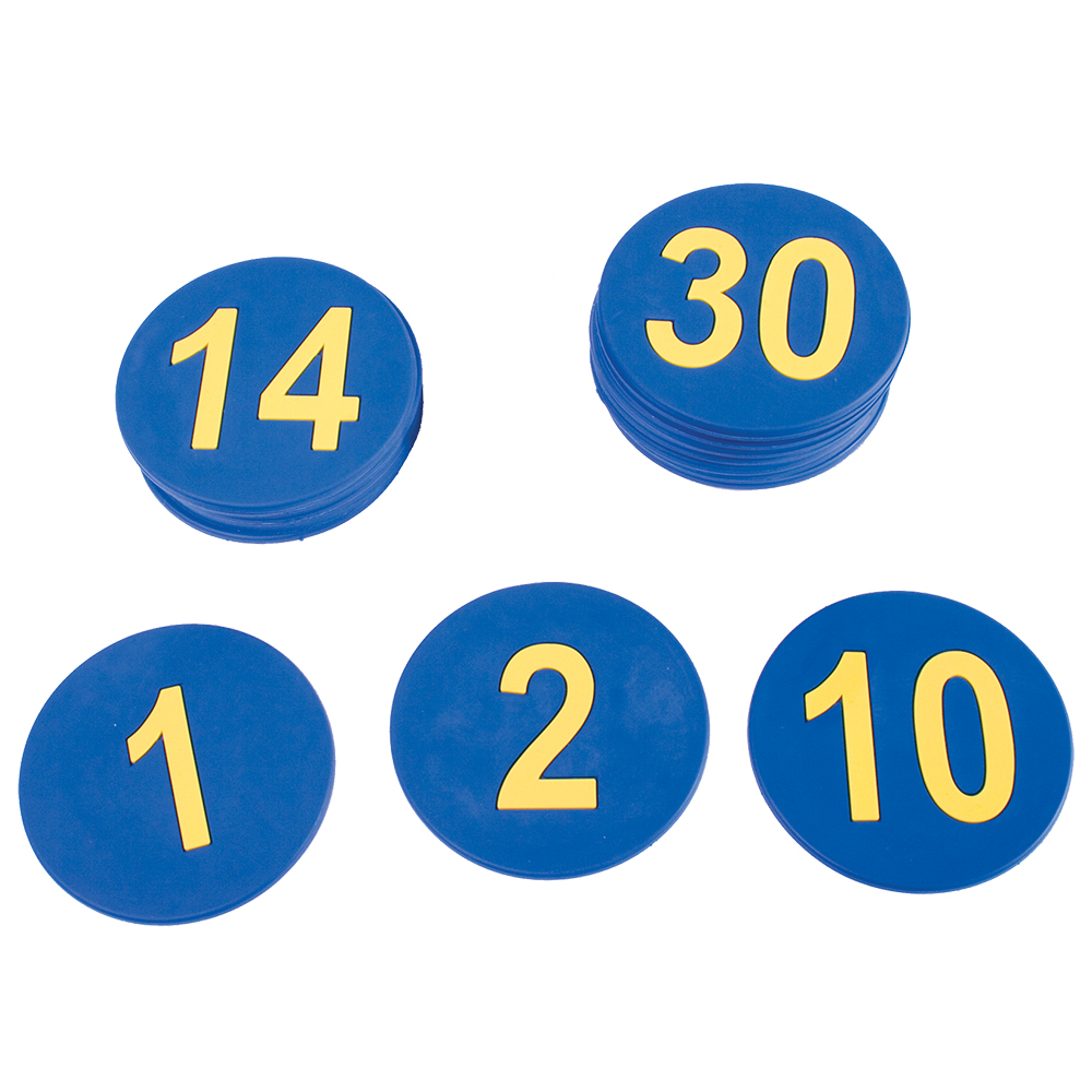 Bodenmarkierungsset Zahlen - Bild 1 - Vergrößern